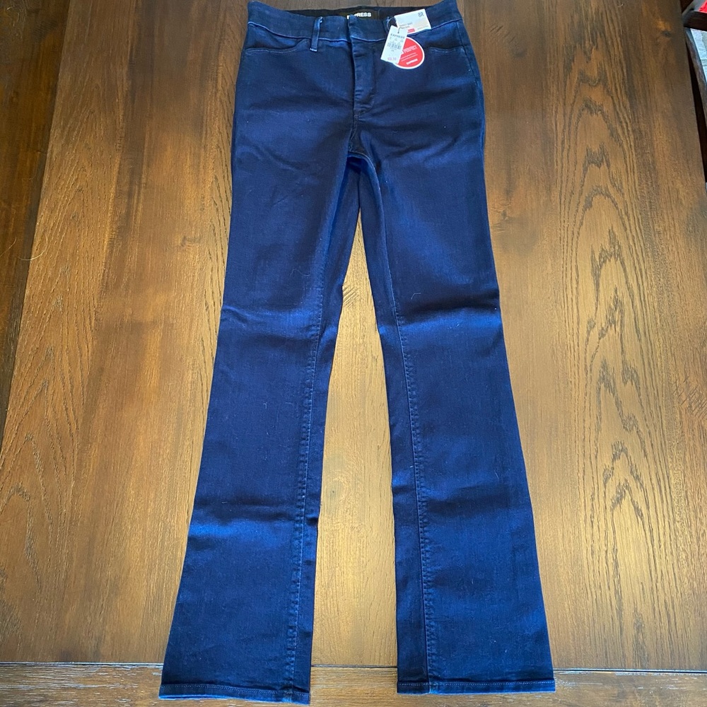 NWT Express Barely Boot High Rise Jeans